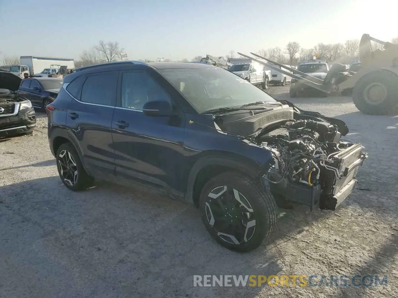 4 Photograph of a damaged car KNDETCA70R7631362 KIA SELTOS 2024