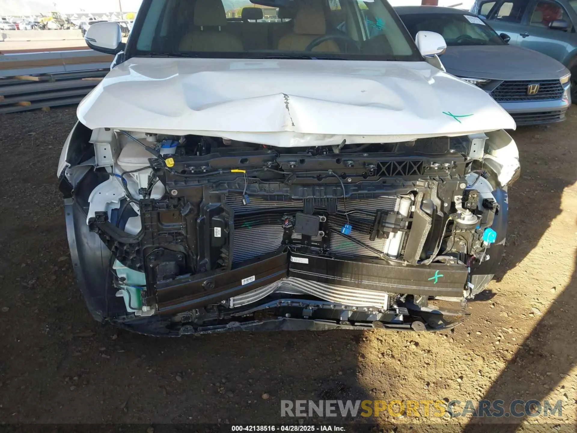 6 Photograph of a damaged car KNDETCA73R7531983 KIA SELTOS 2024