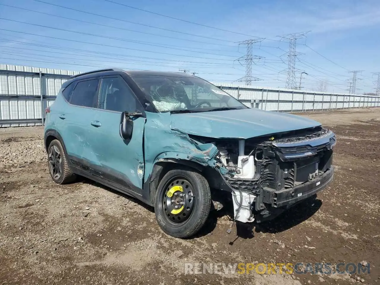 4 Photograph of a damaged car KNDETCA75R7497965 KIA SELTOS 2024