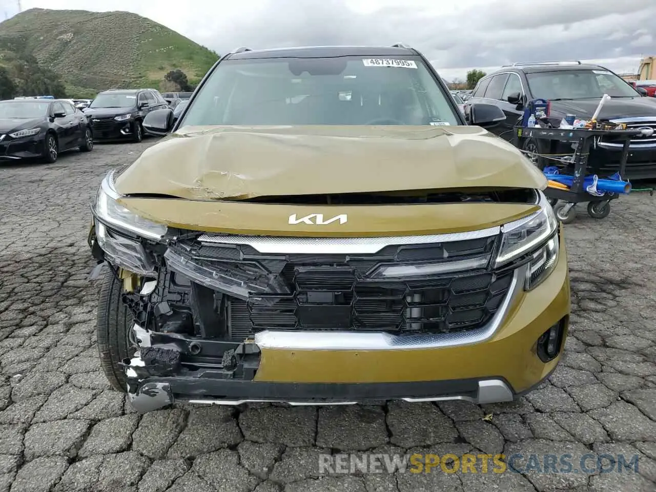 5 Photograph of a damaged car KNDETCA7XR7535786 KIA SELTOS 2024