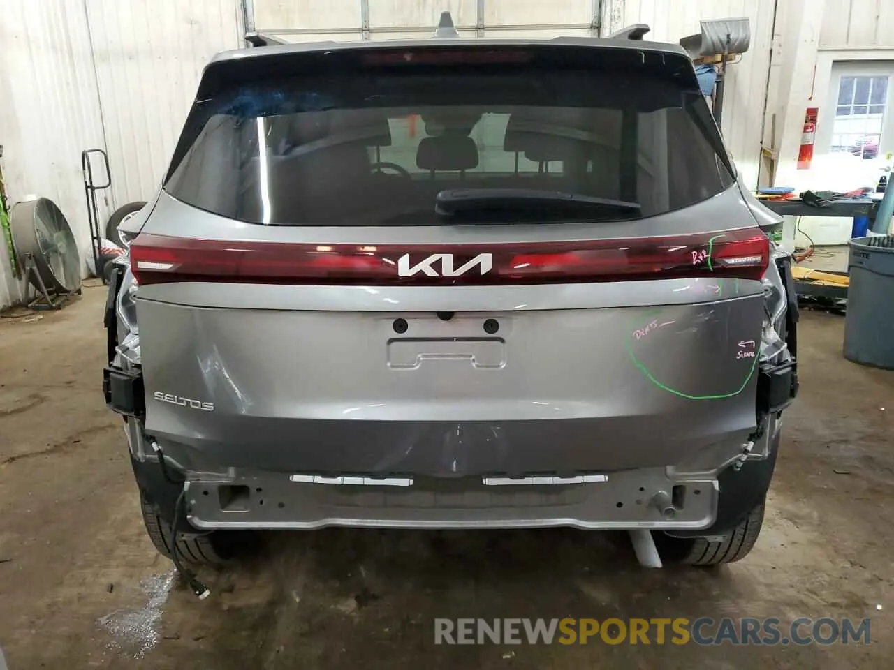6 Photograph of a damaged car KNDEU2AA0R7490912 KIA SELTOS 2024