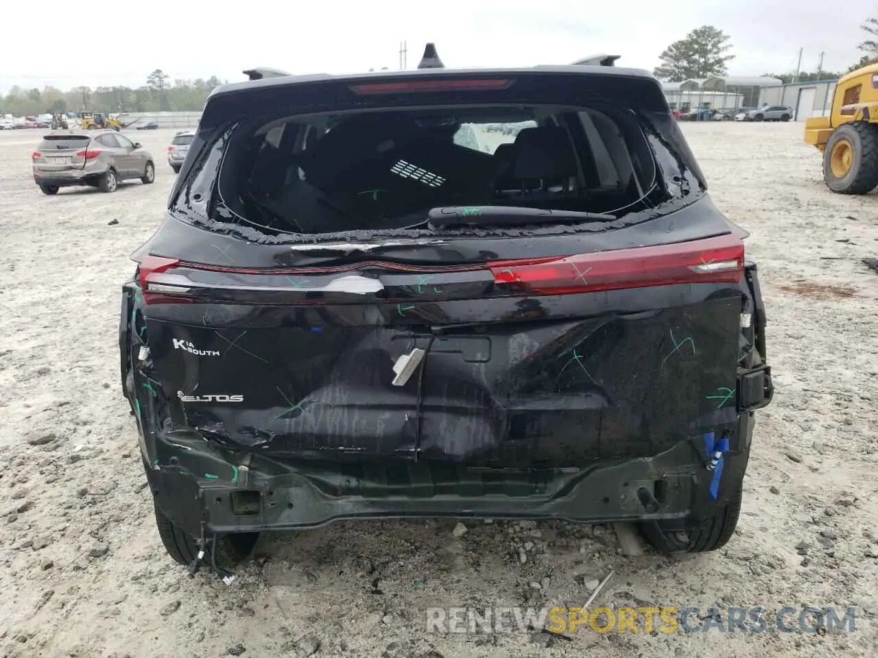 6 Photograph of a damaged car KNDEU2AA0R7551238 KIA SELTOS 2024