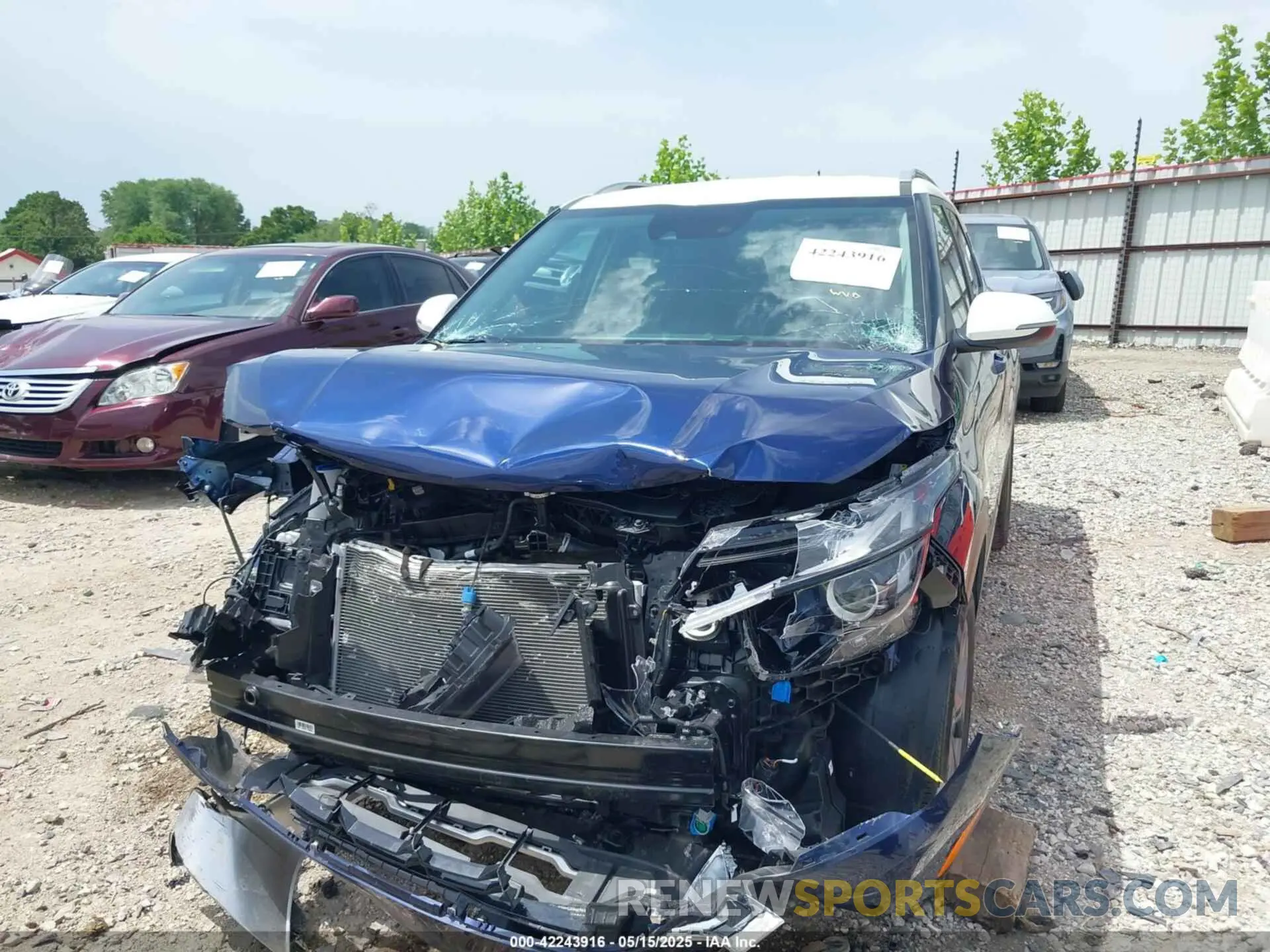 6 Photograph of a damaged car KNDEU2AA1R7543763 KIA SELTOS 2024