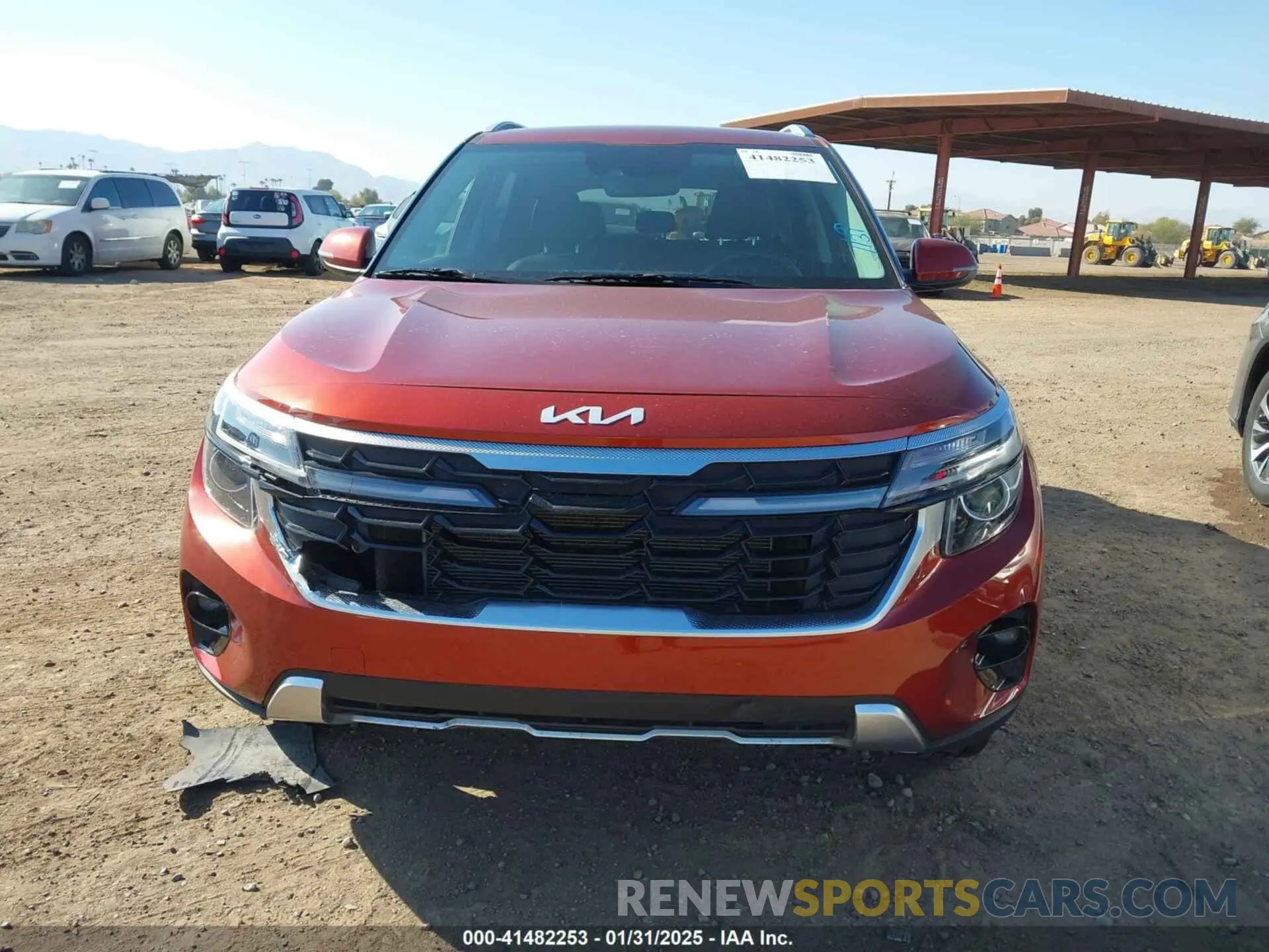 12 Photograph of a damaged car KNDEU2AA3R7638440 KIA SELTOS 2024