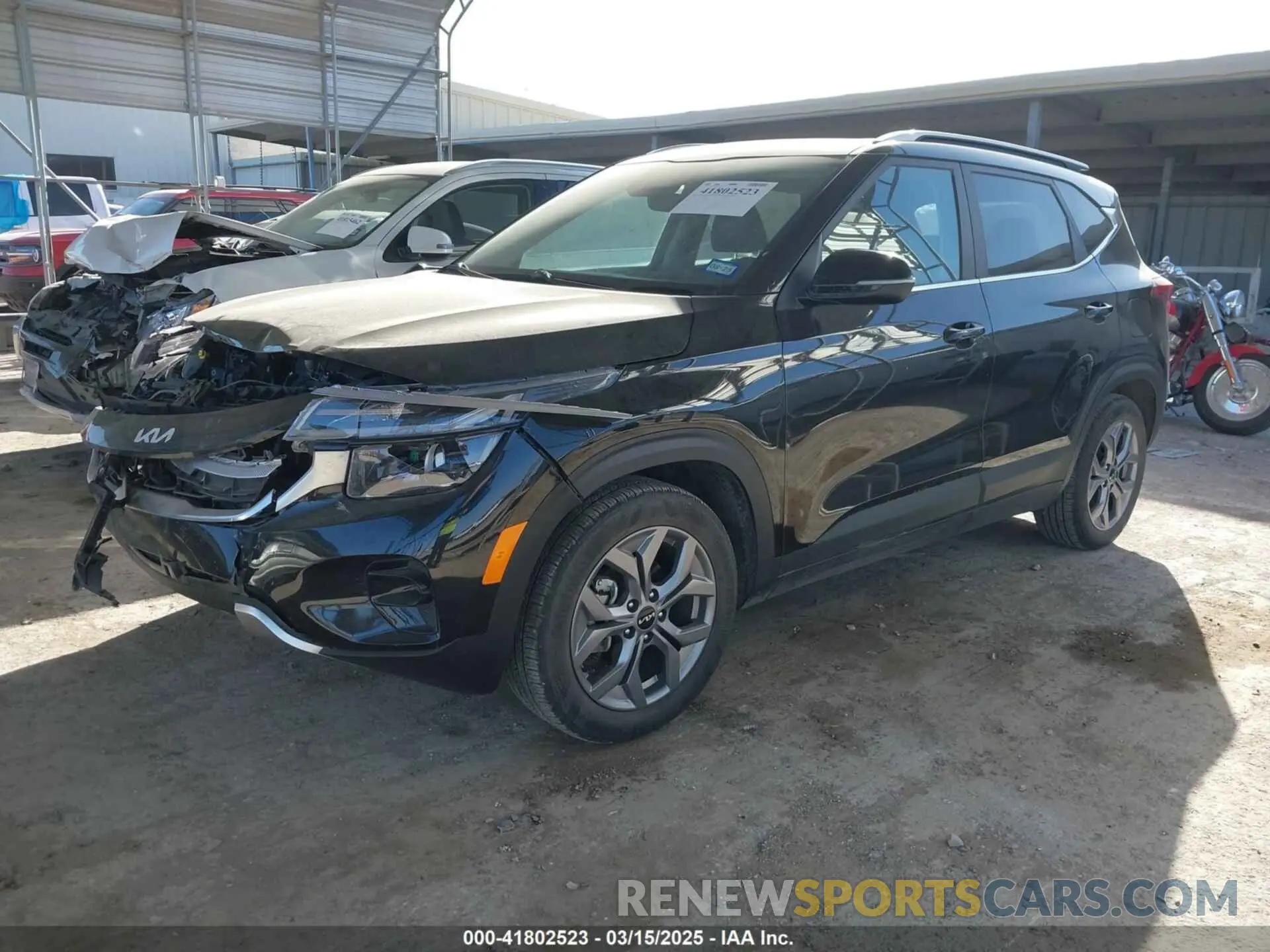 2 Photograph of a damaged car KNDEU2AA7R7502828 KIA SELTOS 2024