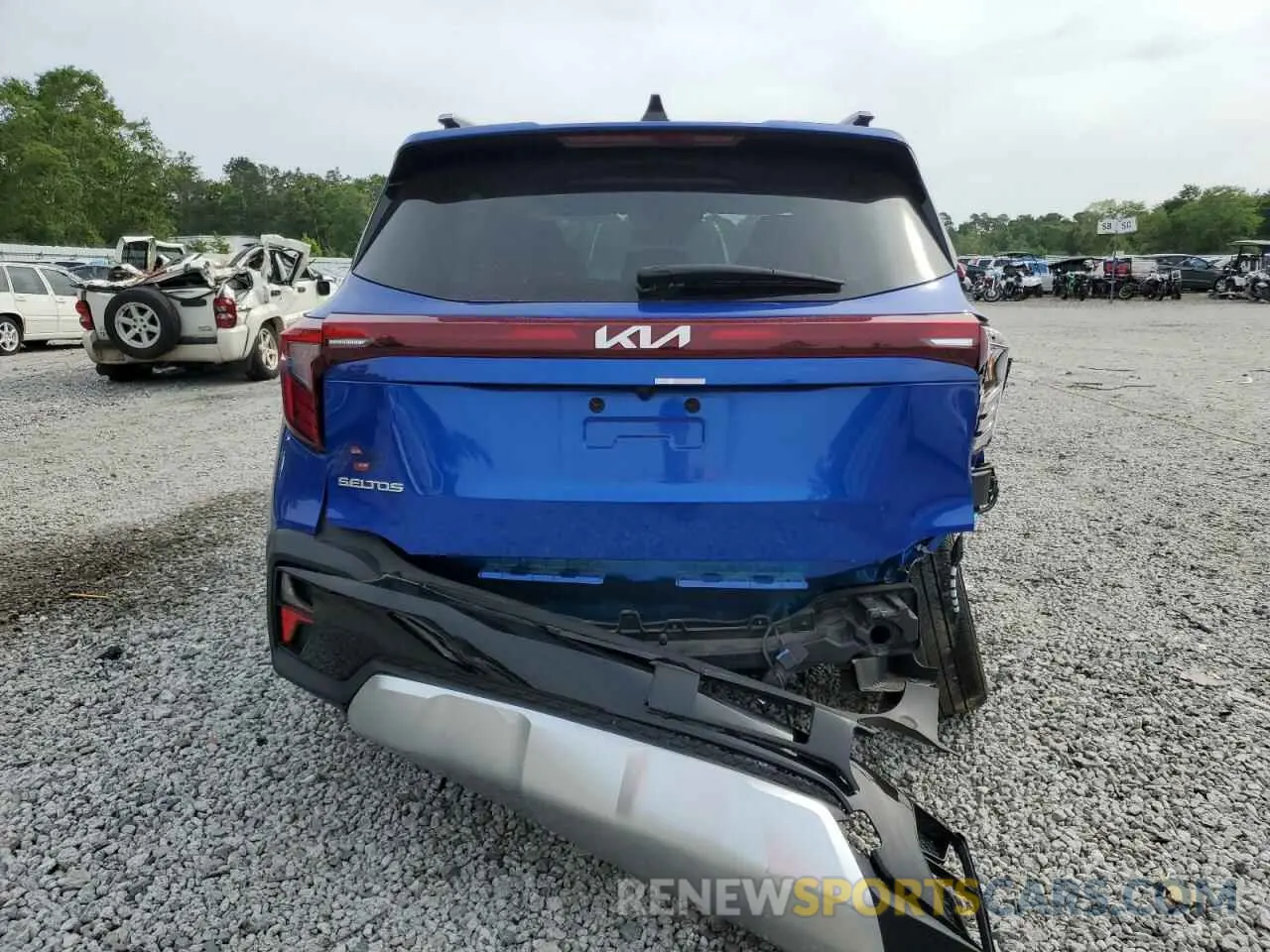 6 Photograph of a damaged car KNDEU2AA7R7583412 KIA SELTOS 2024