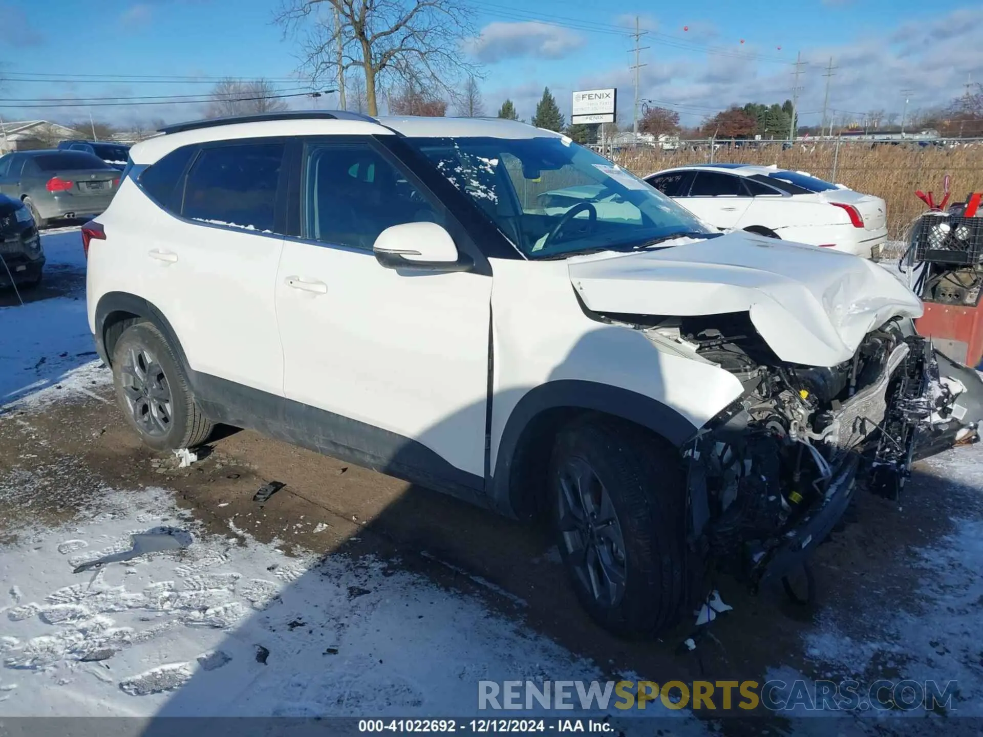 1 Photograph of a damaged car KNDEU2AA7R7638201 KIA SELTOS 2024