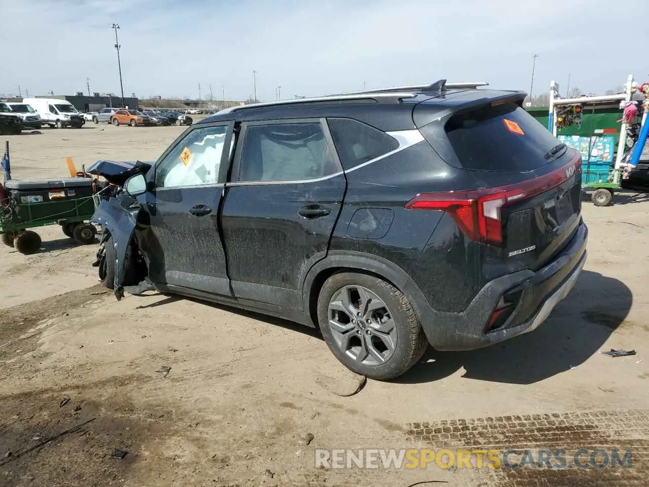 2 Photograph of a damaged car KNDEU2AA8R7512090 KIA SELTOS 2024