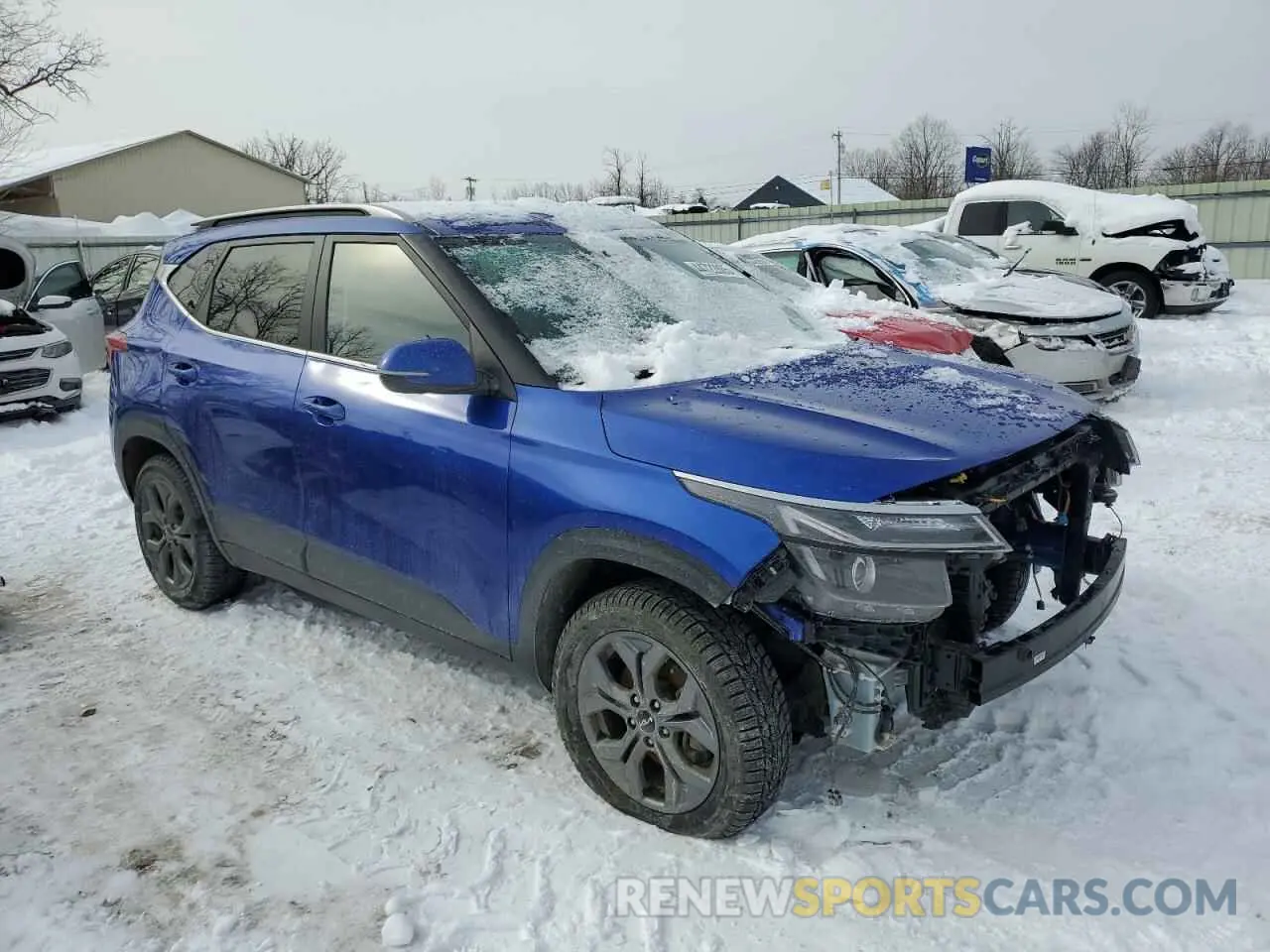 4 Photograph of a damaged car KNDEUCAA2R7476435 KIA SELTOS 2024