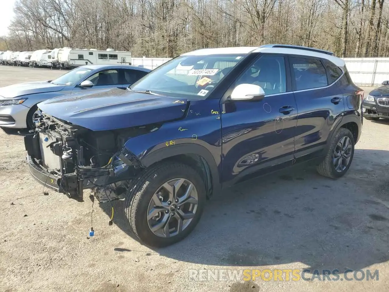 1 Photograph of a damaged car KNDEUCAA2R7516206 KIA SELTOS 2024