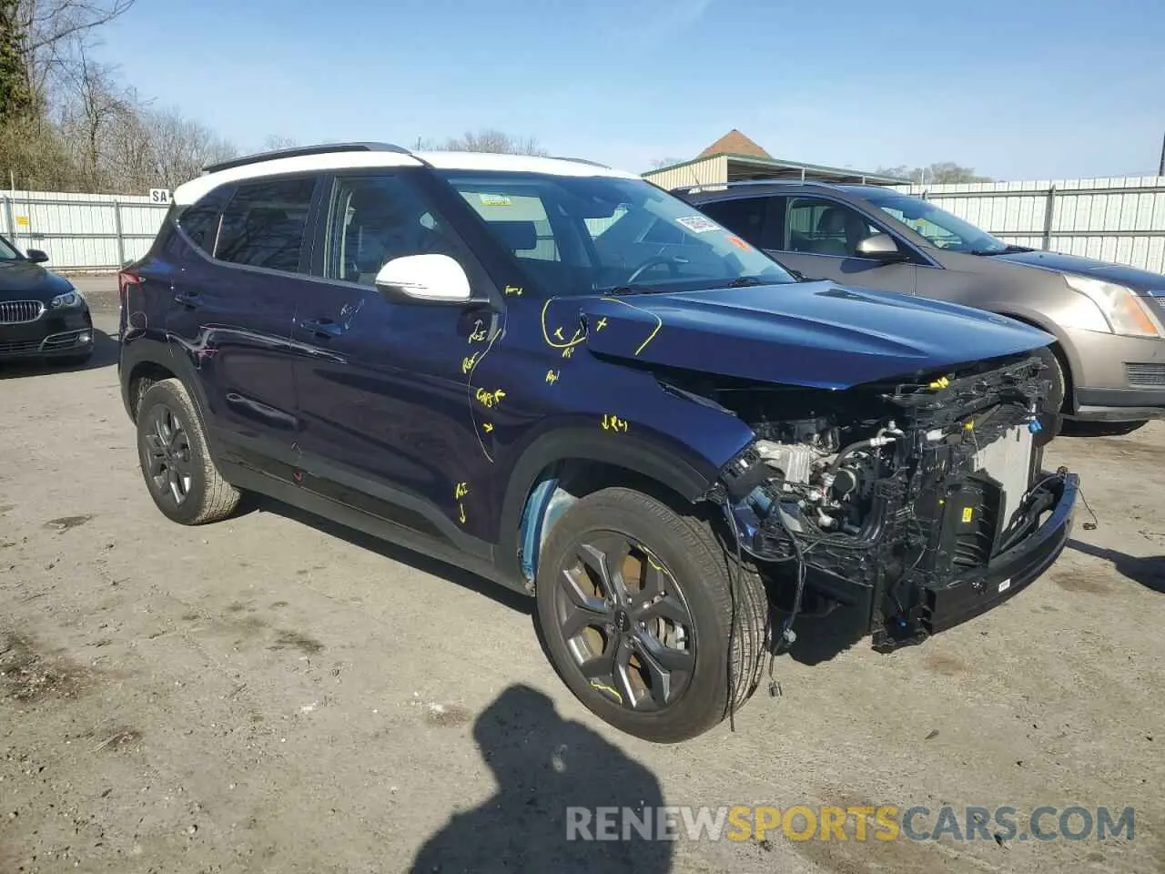 4 Photograph of a damaged car KNDEUCAA2R7516206 KIA SELTOS 2024