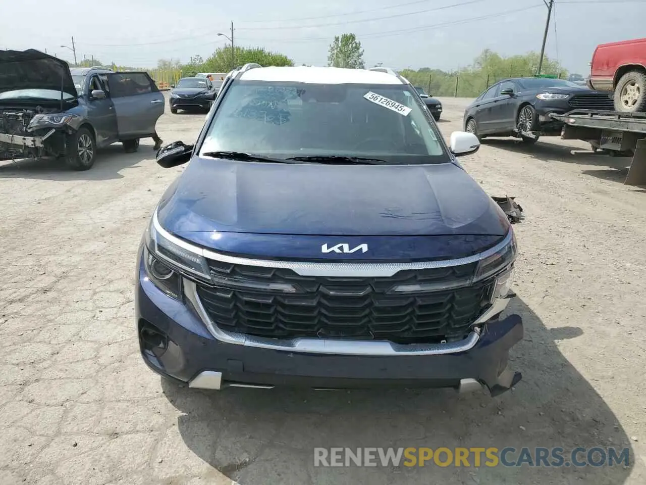 5 Photograph of a damaged car KNDEUCAA3R7613365 KIA SELTOS 2024