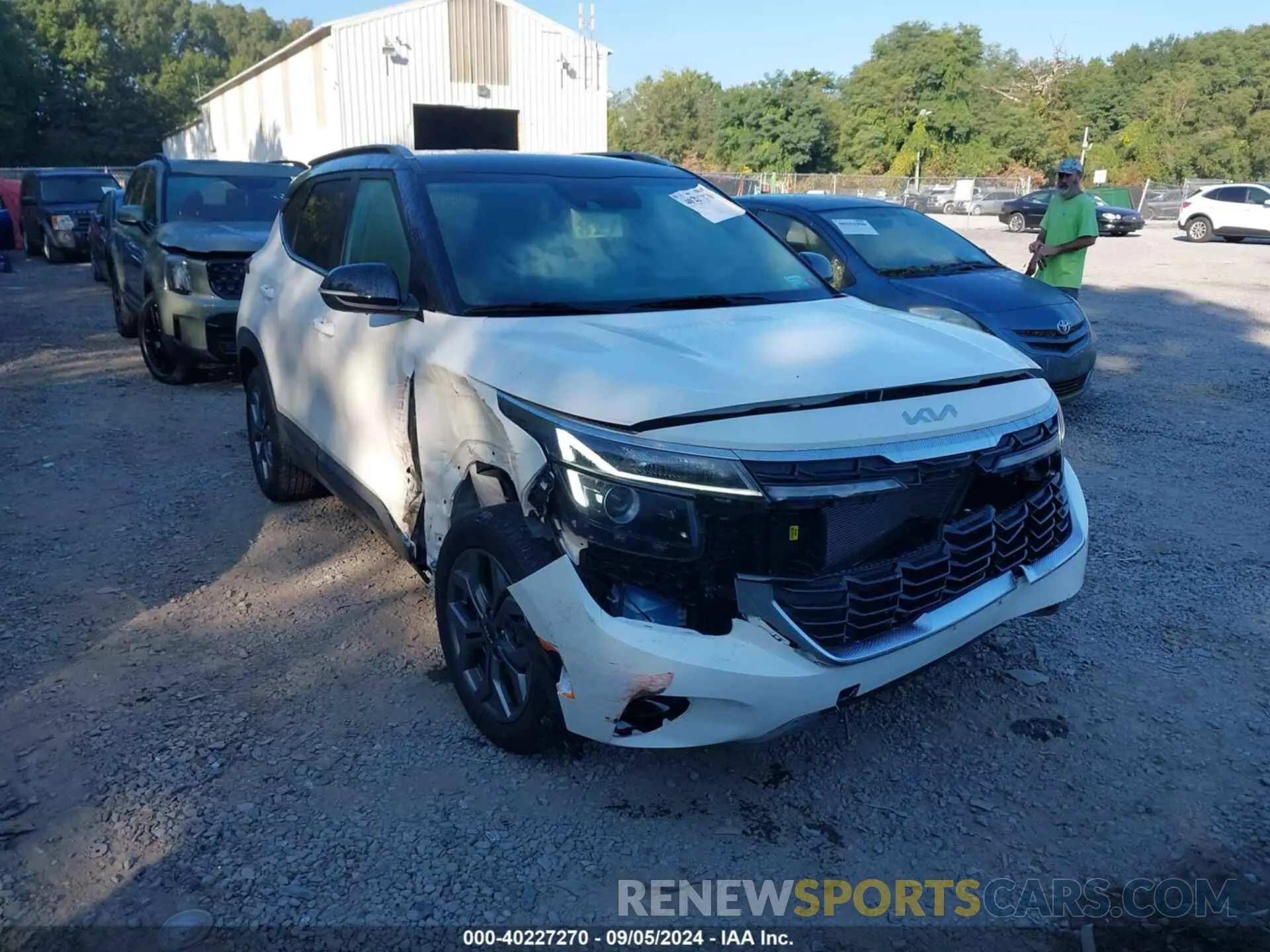 6 Photograph of a damaged car KNDEUCAA4R7531208 KIA SELTOS 2024