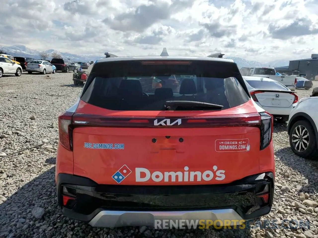 6 Photograph of a damaged car KNDEUCAA4R7585303 KIA SELTOS 2024