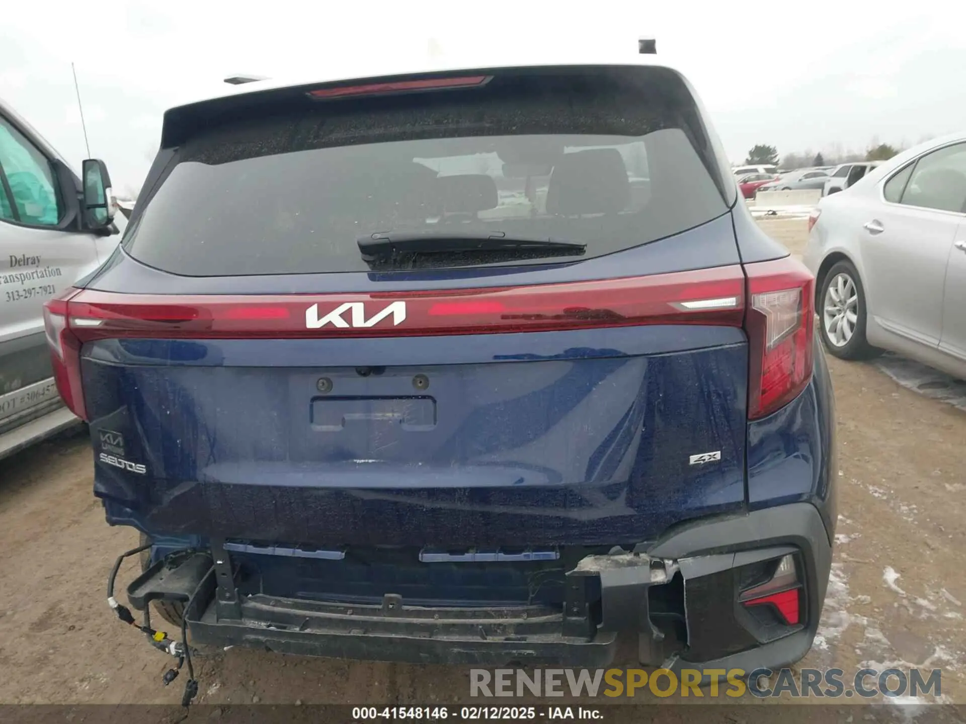 16 Photograph of a damaged car KNDEUCAA8R7548416 KIA SELTOS 2024