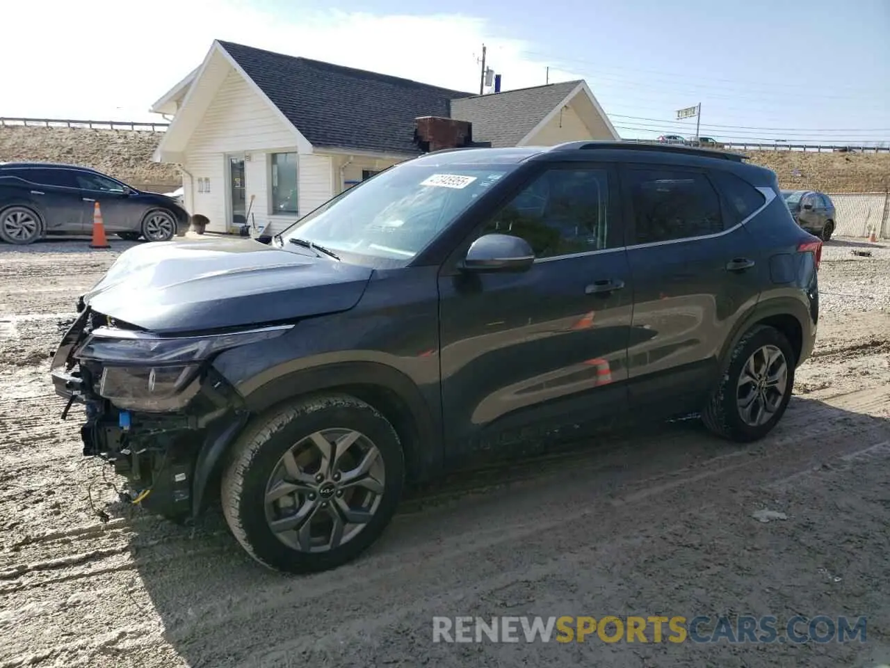 1 Photograph of a damaged car KNDEUCAA8R7632395 KIA SELTOS 2024