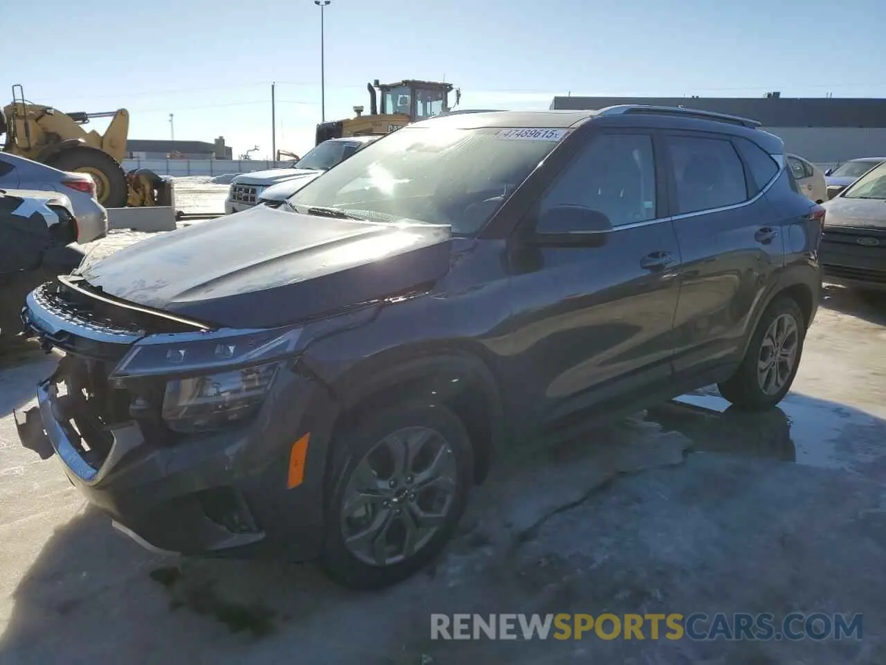 1 Photograph of a damaged car KNDEUCAAXR7559367 KIA SELTOS 2024