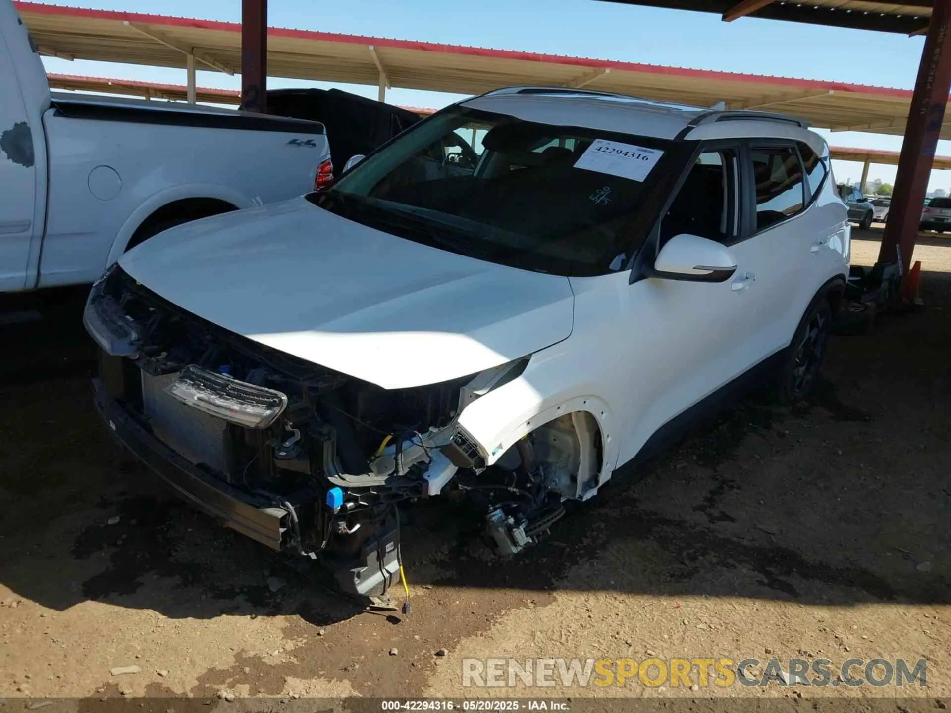 2 Photograph of a damaged car KNDER2AA0S7703414 KIA SELTOS 2025