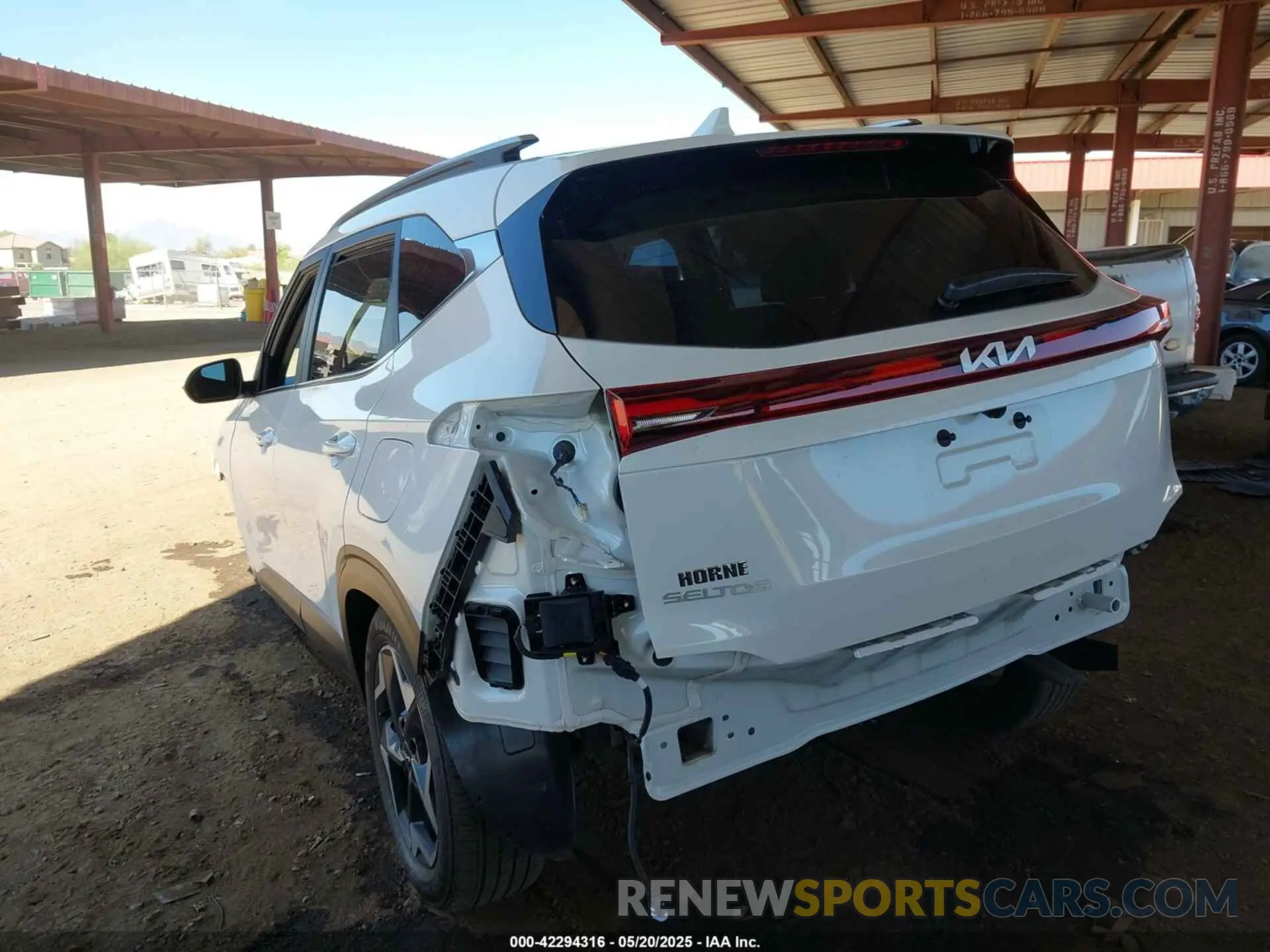 3 Photograph of a damaged car KNDER2AA0S7703414 KIA SELTOS 2025