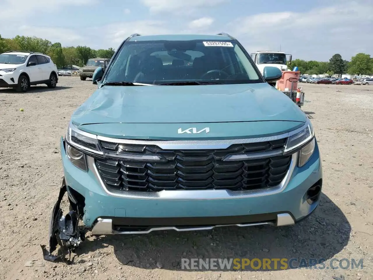 5 Photograph of a damaged car KNDER2AA2S7750718 KIA SELTOS 2025