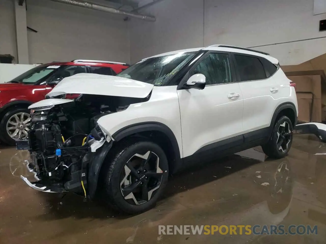1 Photograph of a damaged car KNDERCAA1S7749730 KIA SELTOS 2025
