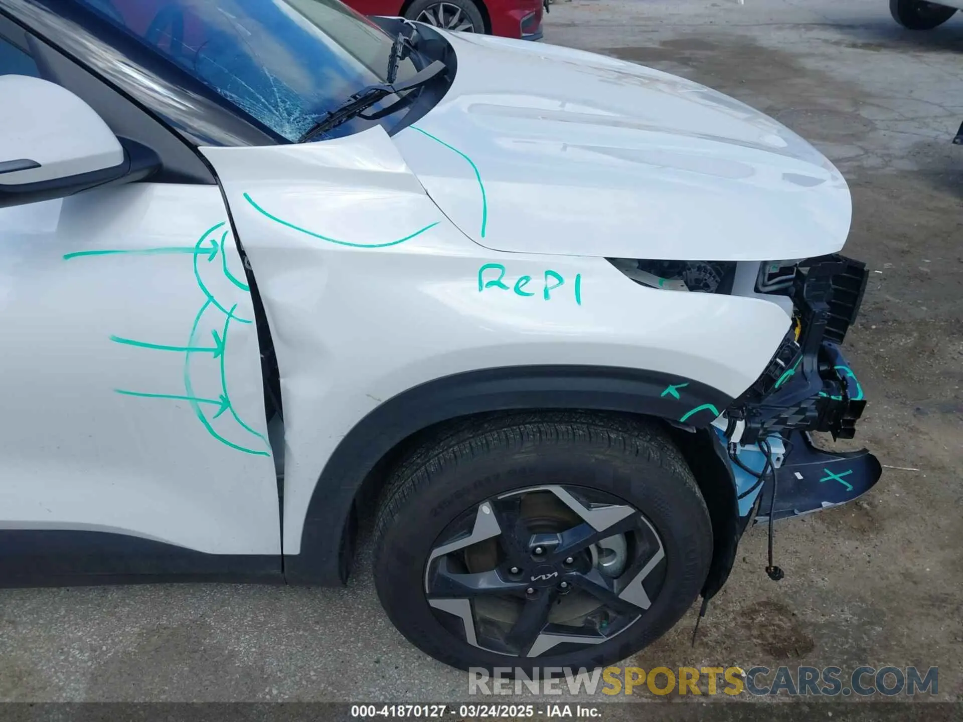 20 Photograph of a damaged car KNDERCAA5S7672568 KIA SELTOS 2025
