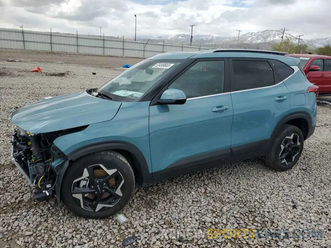 1 Photograph of a damaged car KNDERCAA7S7749196 KIA SELTOS 2025