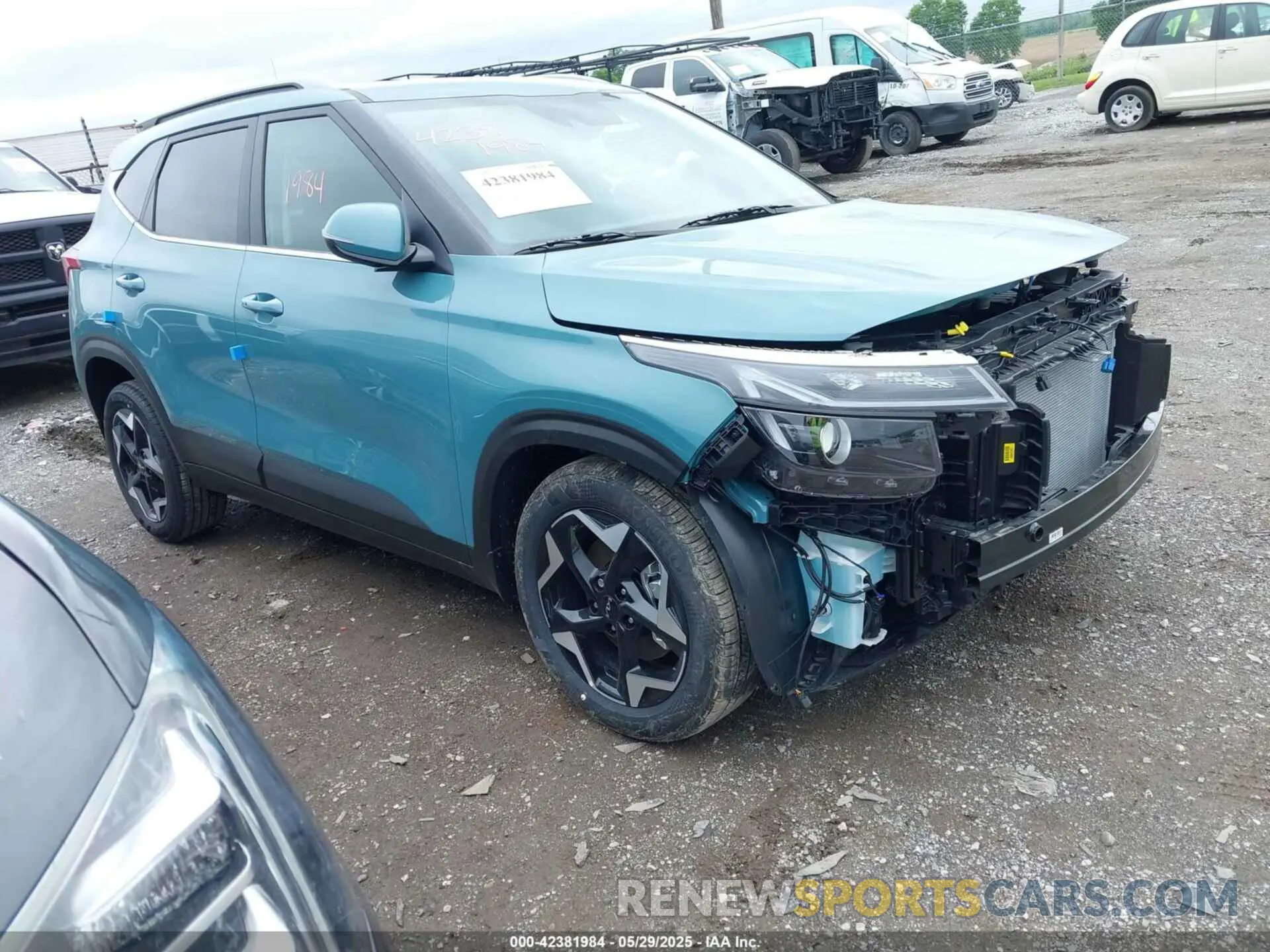 1 Photograph of a damaged car KNDERCAA7S7767701 KIA SELTOS 2025
