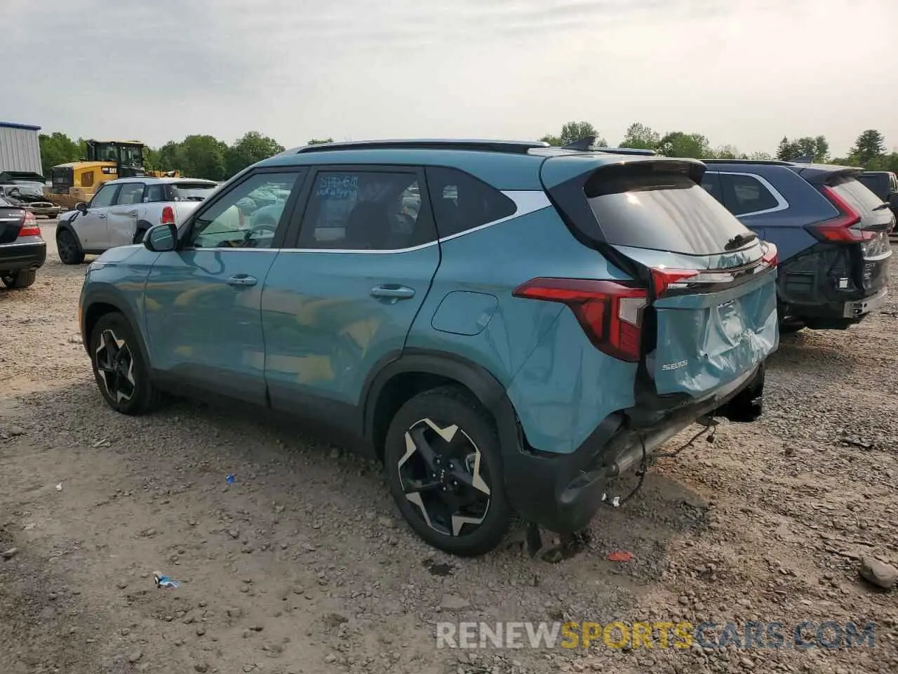 2 Photograph of a damaged car KNDERCAA9S7679930 KIA SELTOS 2025