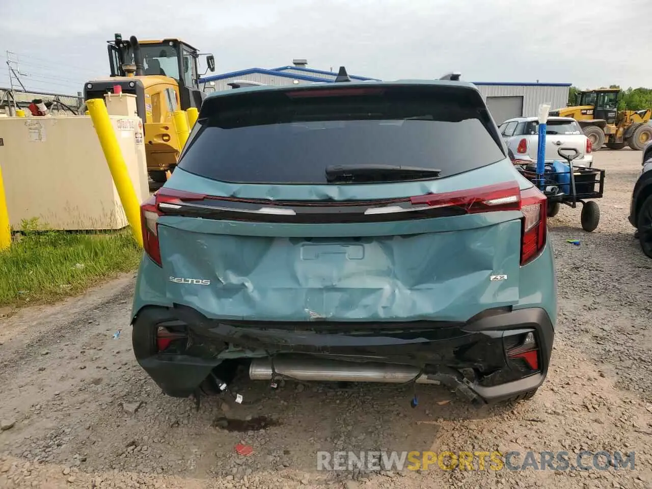 6 Photograph of a damaged car KNDERCAA9S7679930 KIA SELTOS 2025