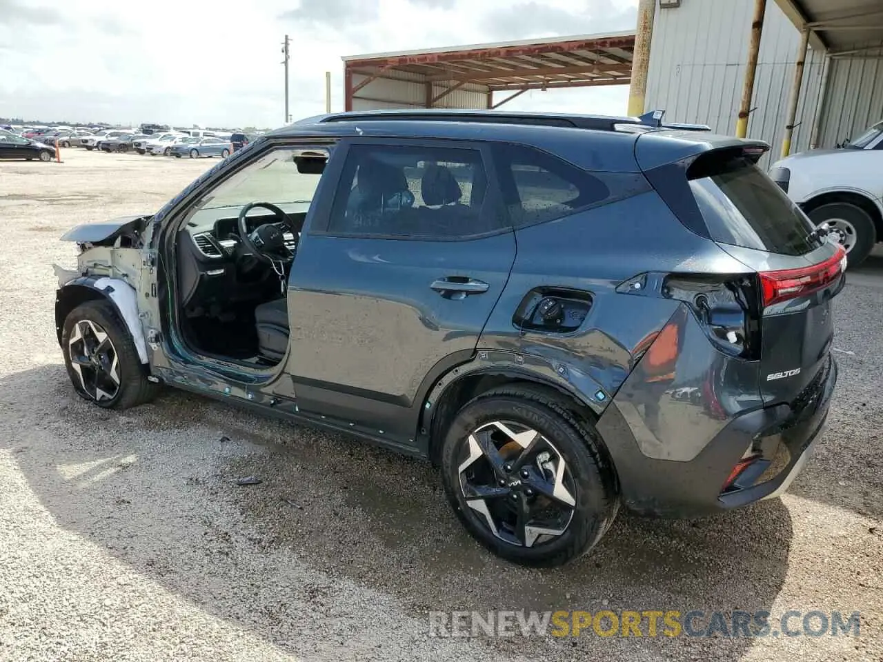 2 Photograph of a damaged car KNDEU2AA1S7750577 KIA SELTOS 2025