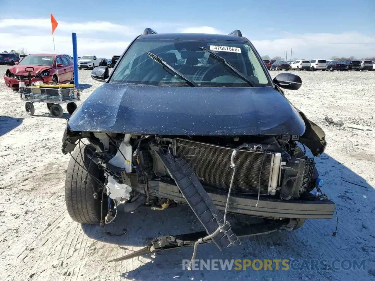 5 Photograph of a damaged car KNDEUCA20N7292209 KIA SELTOS NIG 2022