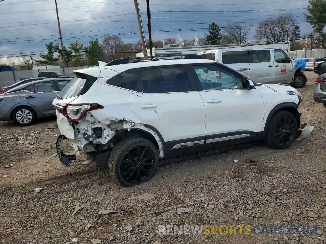 3 Photograph of a damaged car KNDEUCA22N7300021 KIA SELTOS NIG 2022
