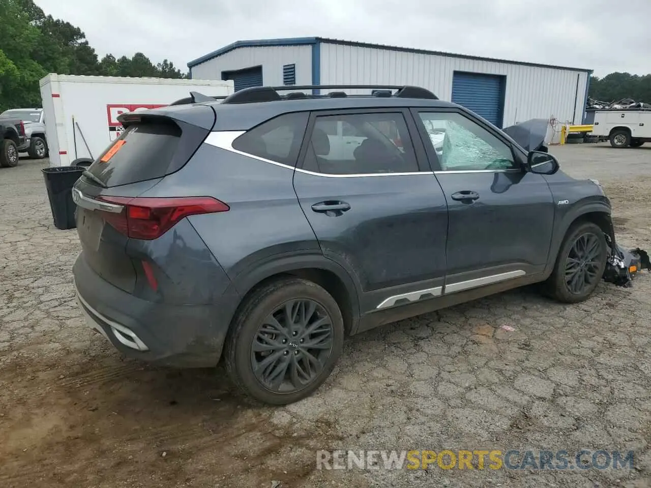 3 Photograph of a damaged car KNDEUCA22N7340910 KIA SELTOS NIG 2022