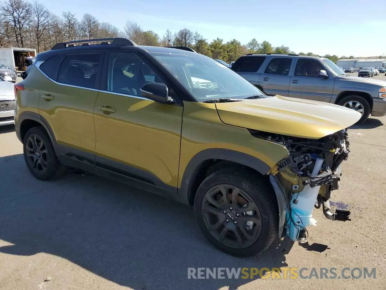4 Photograph of a damaged car KNDEUCA71R7632324 KIA SELTOS X L 2024
