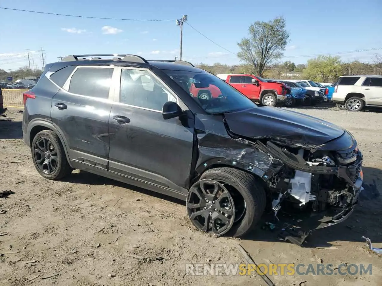 4 Photograph of a damaged car KNDEUCA73R7555892 KIA SELTOS X L 2024