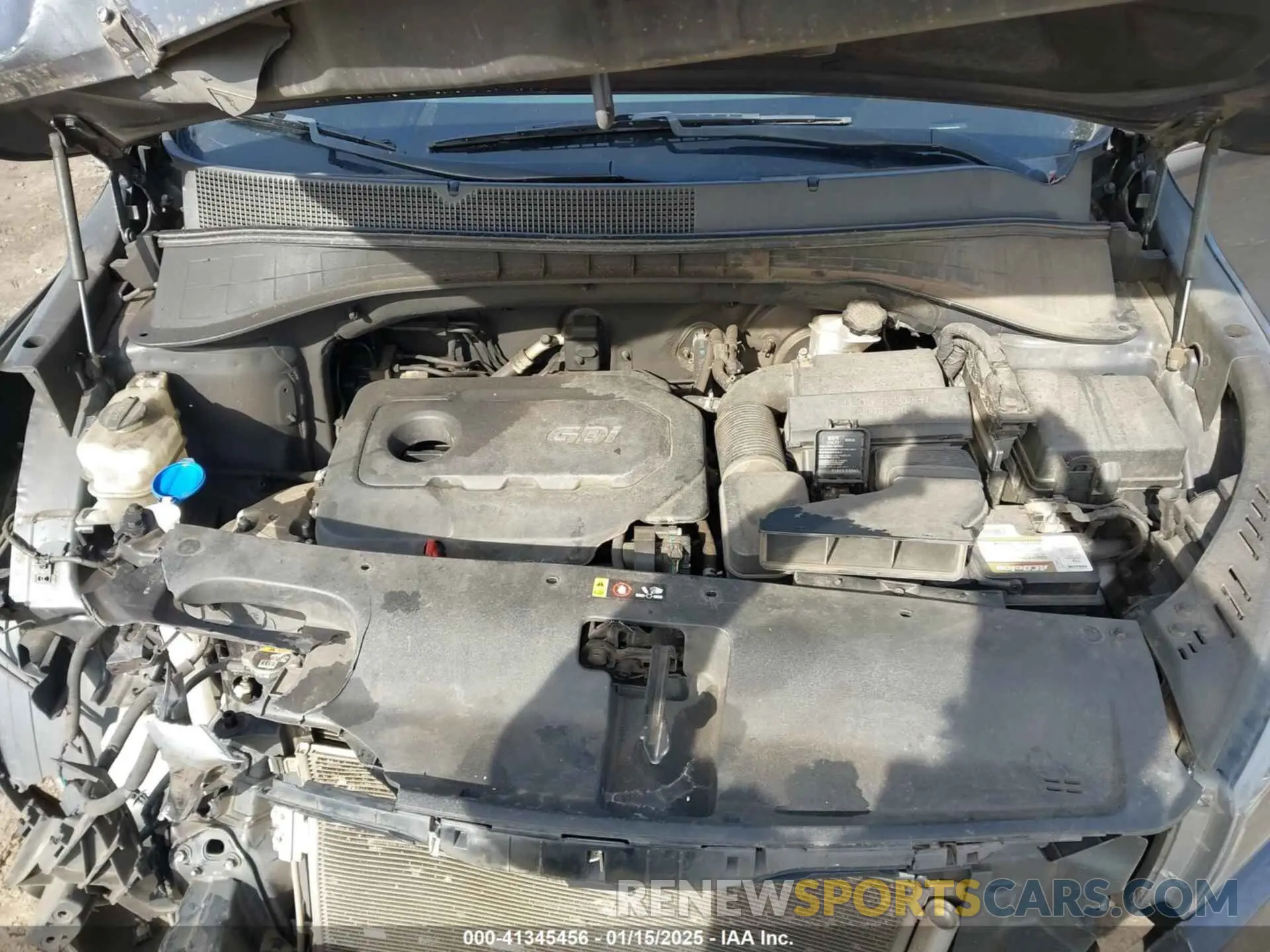 10 Photograph of a damaged car 5XYPG4A30KG476773 KIA SORENTO 2019