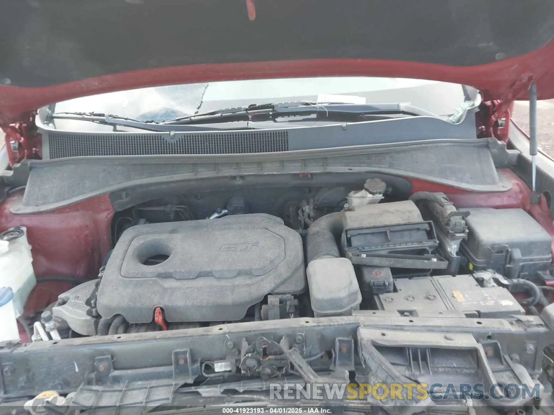 10 Photograph of a damaged car 5XYPG4A30KG520741 KIA SORENTO 2019
