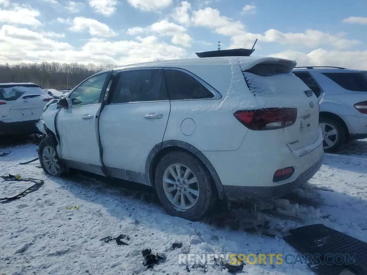 2 Photograph of a damaged car 5XYPG4A30KG561497 KIA SORENTO 2019