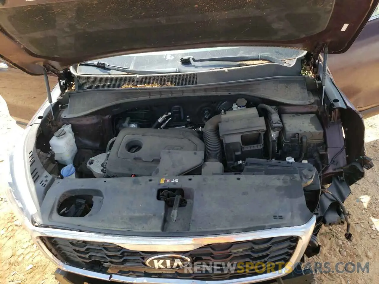 12 Photograph of a damaged car 5XYPG4A30KG571530 KIA SORENTO 2019