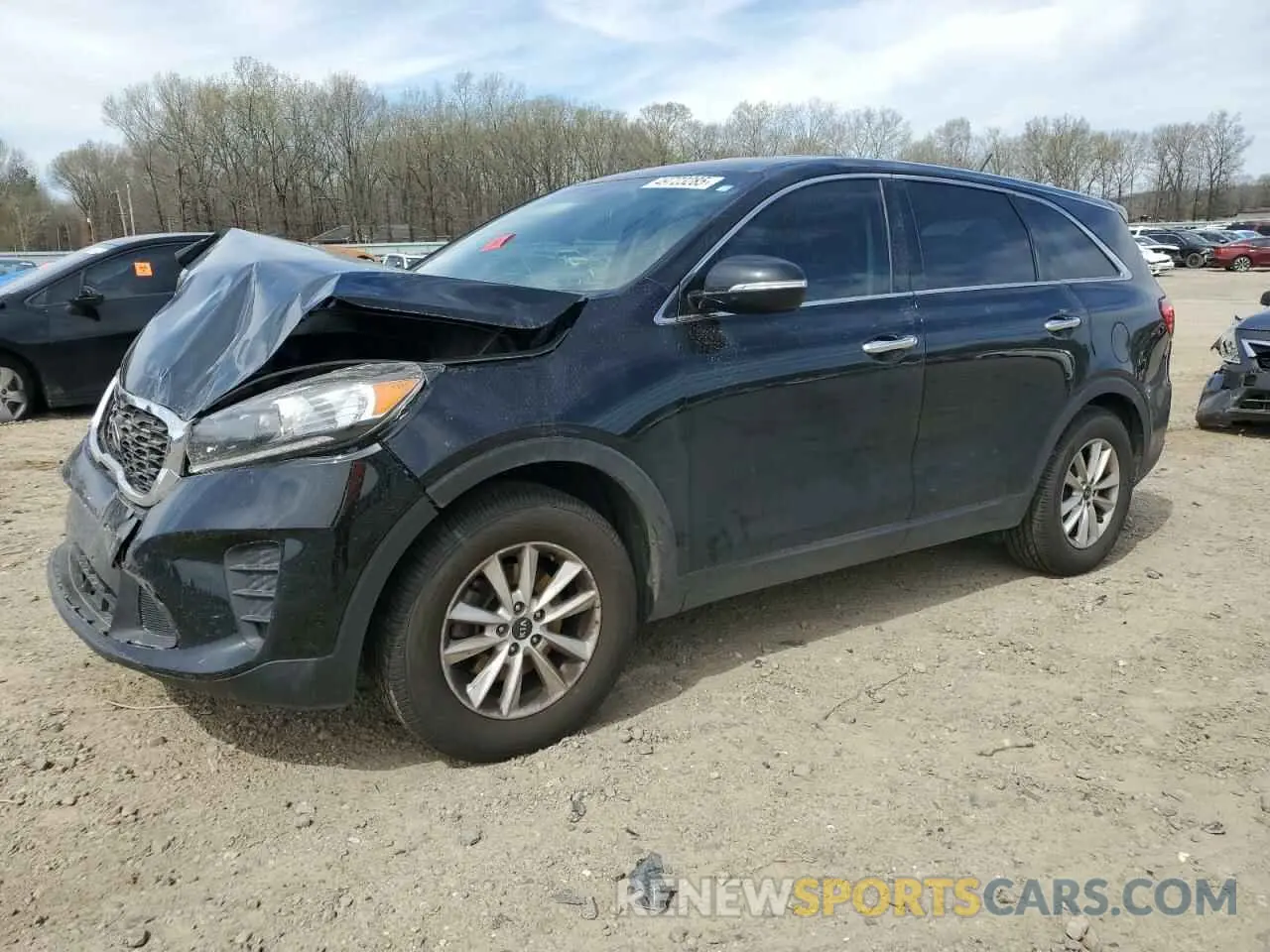 1 Photograph of a damaged car 5XYPG4A30KG583497 KIA SORENTO 2019