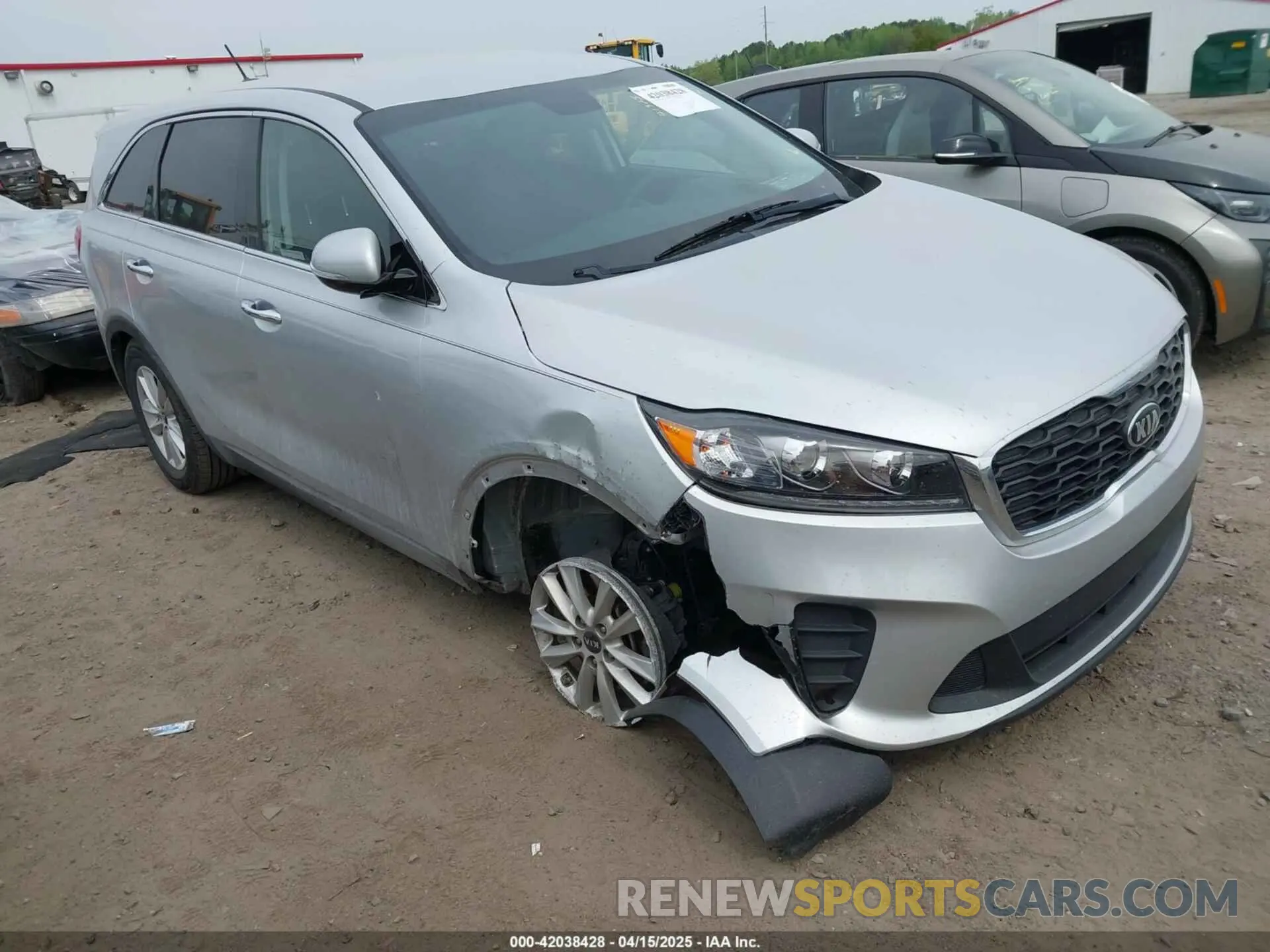 1 Photograph of a damaged car 5XYPG4A30KG592930 KIA SORENTO 2019