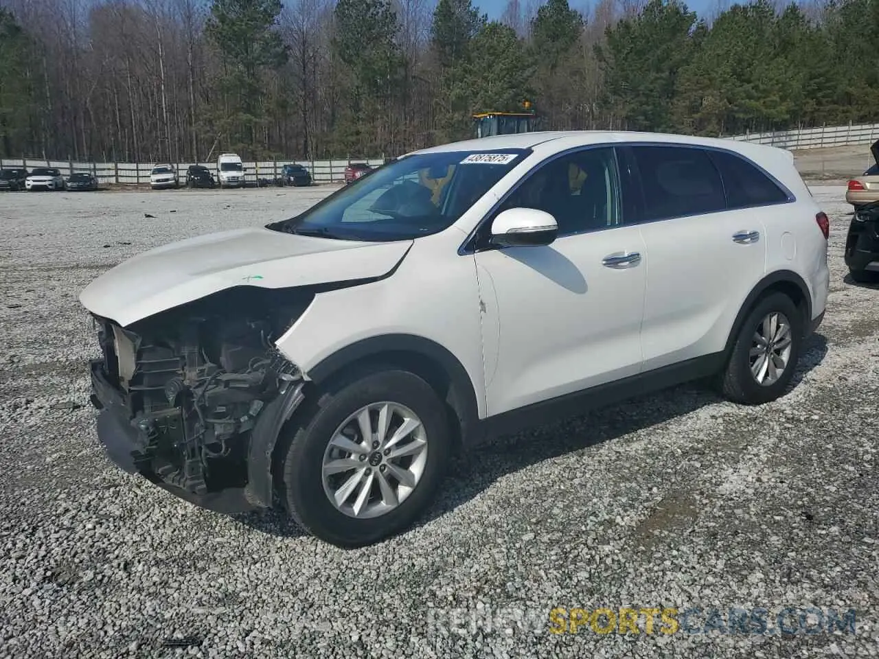 1 Photograph of a damaged car 5XYPG4A30KG599330 KIA SORENTO 2019