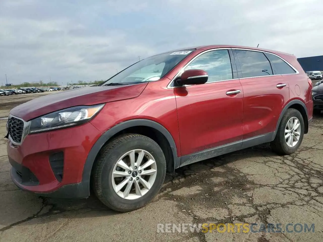 1 Photograph of a damaged car 5XYPG4A31KG498927 KIA SORENTO 2019