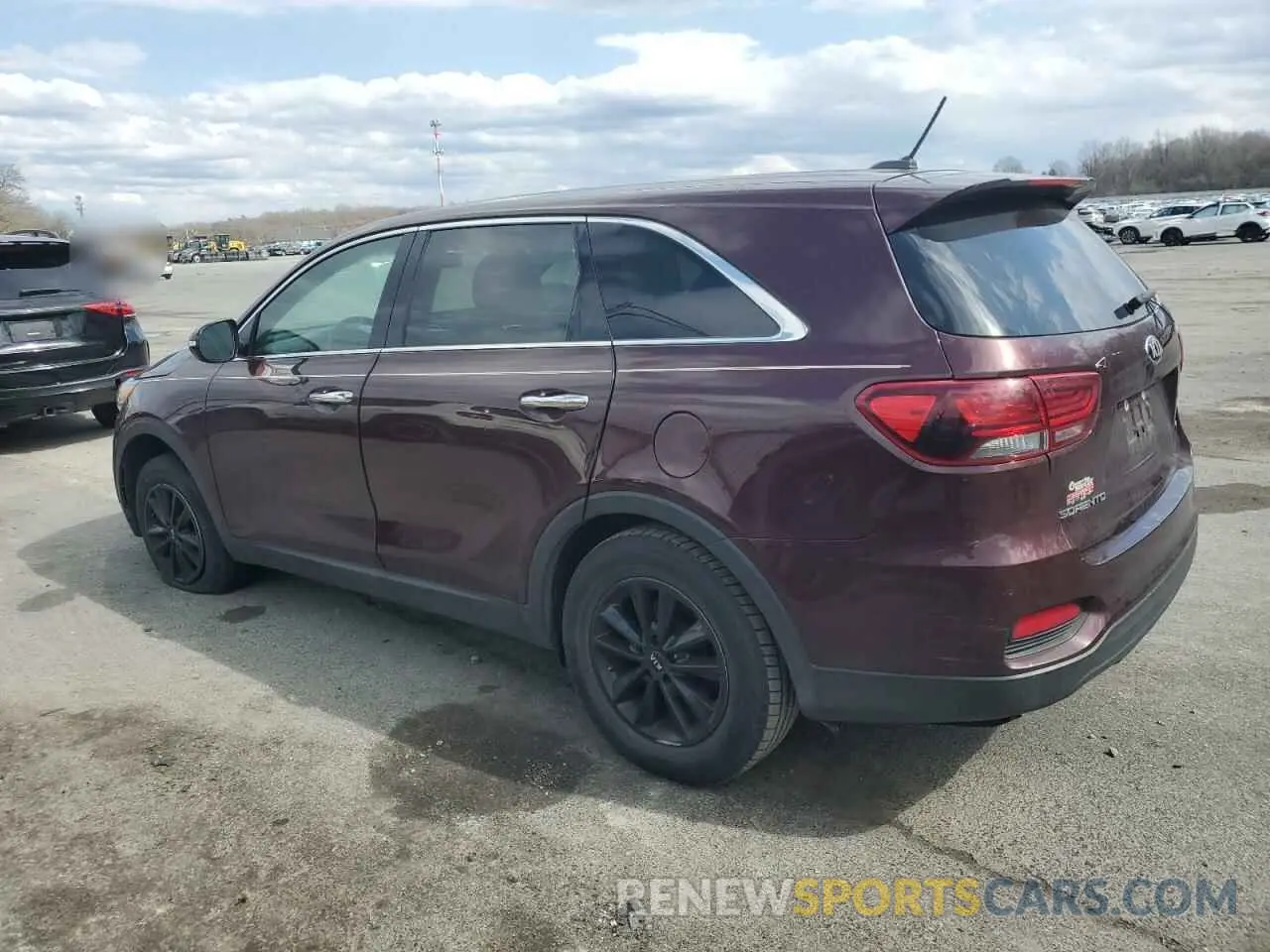 2 Photograph of a damaged car 5XYPG4A31KG511840 KIA SORENTO 2019