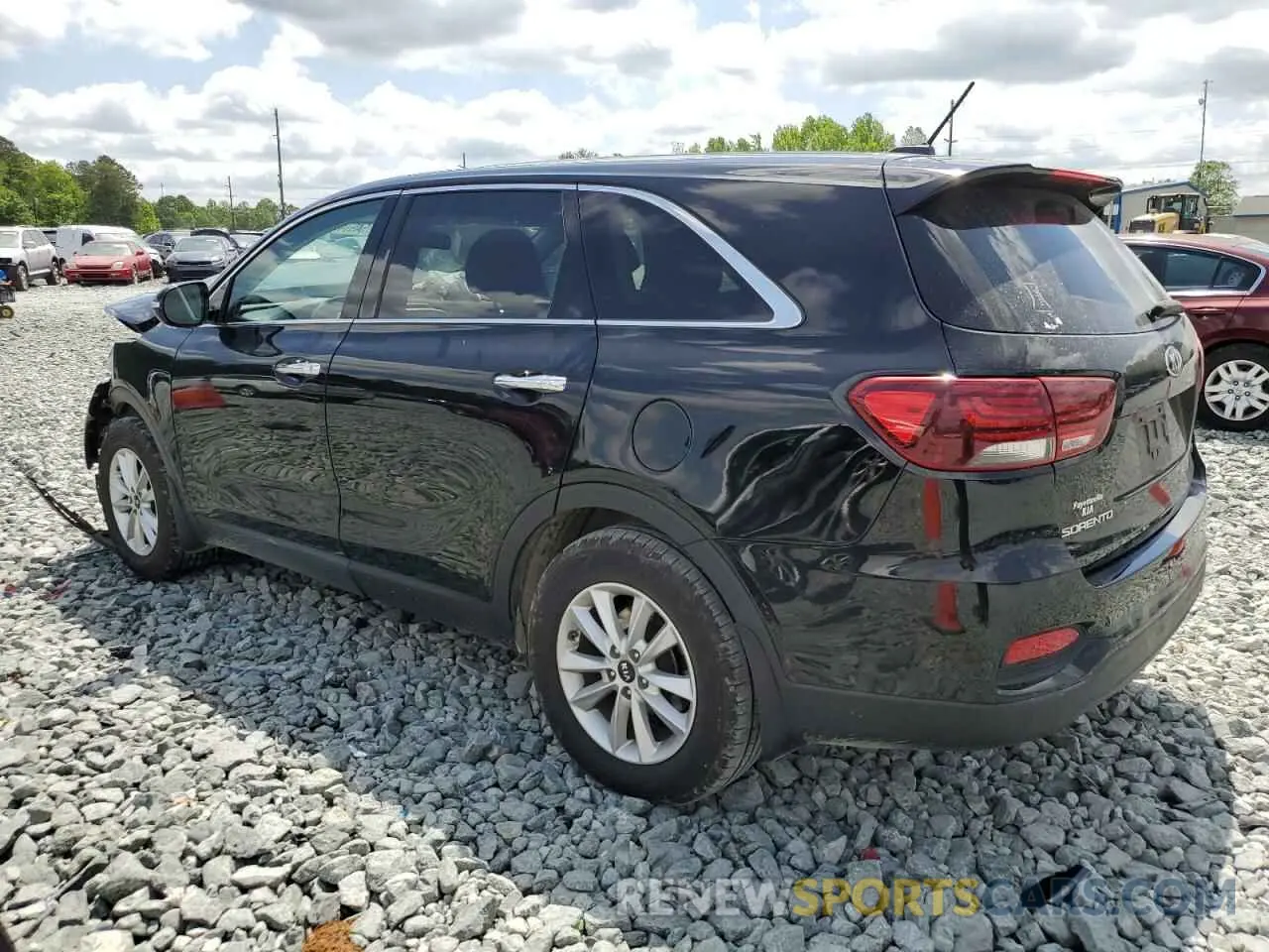 2 Photograph of a damaged car 5XYPG4A31KG586005 KIA SORENTO 2019