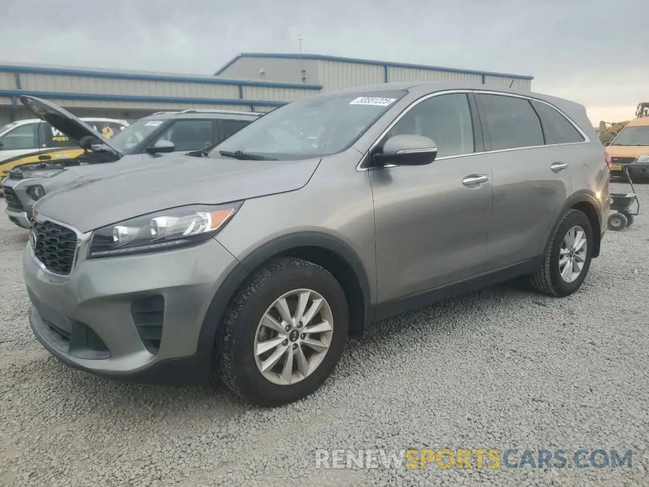 1 Photograph of a damaged car 5XYPG4A32KG436145 KIA SORENTO 2019