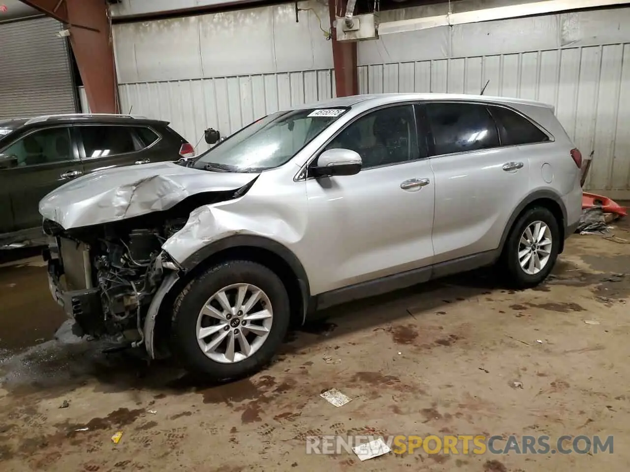 1 Photograph of a damaged car 5XYPG4A32KG589365 KIA SORENTO 2019