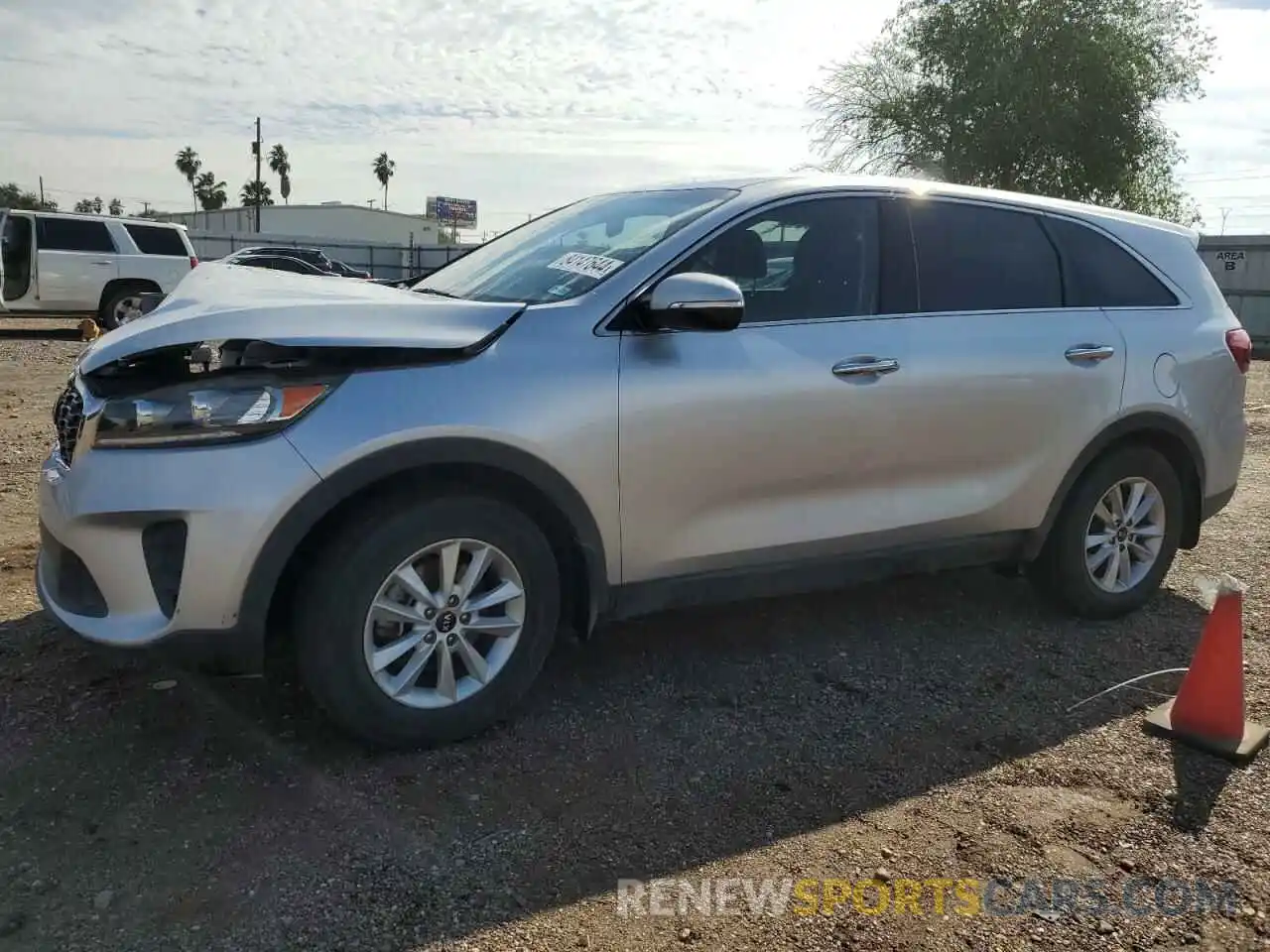 1 Photograph of a damaged car 5XYPG4A33KG508776 KIA SORENTO 2019