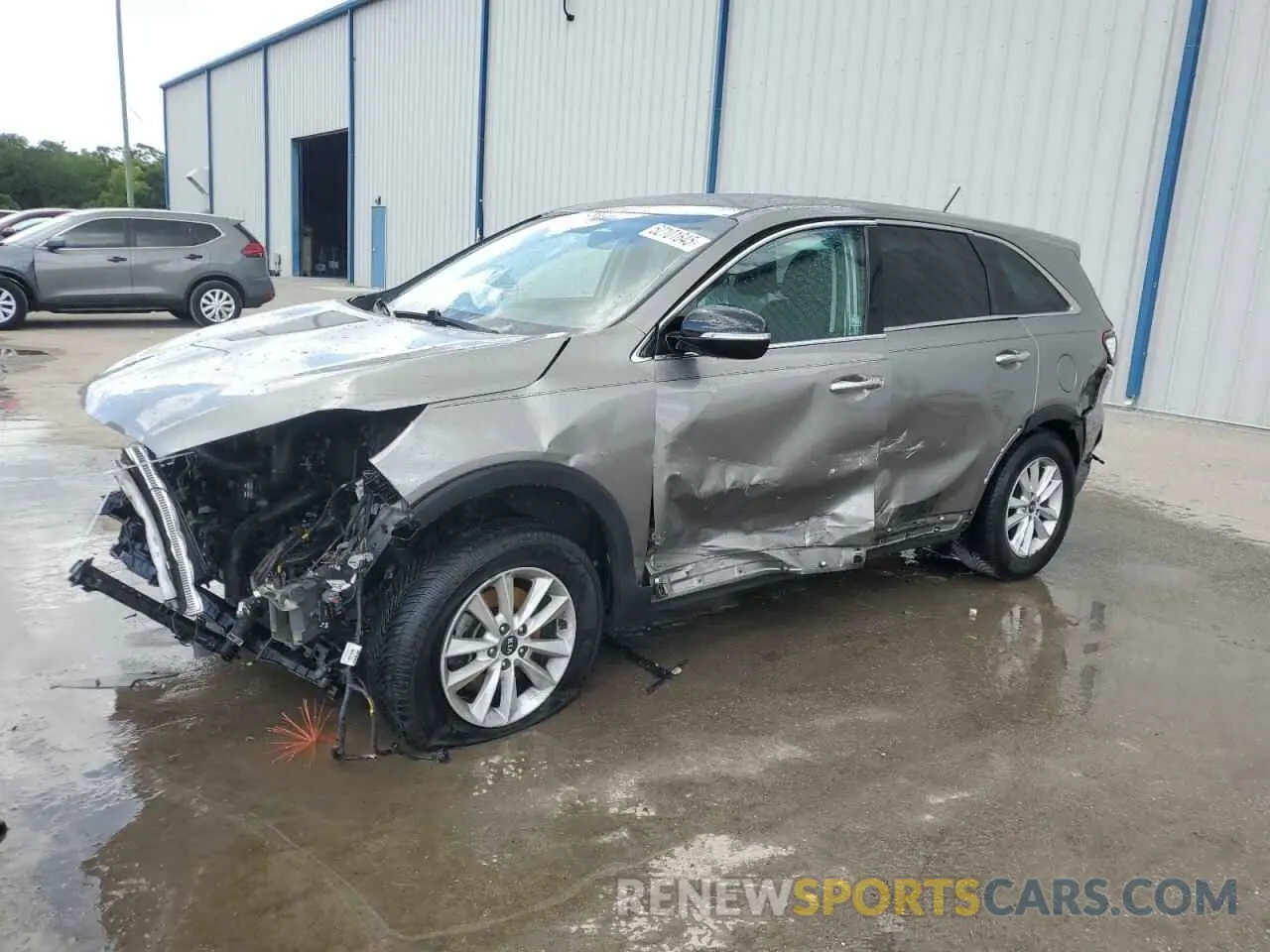 1 Photograph of a damaged car 5XYPG4A33KG509006 KIA SORENTO 2019